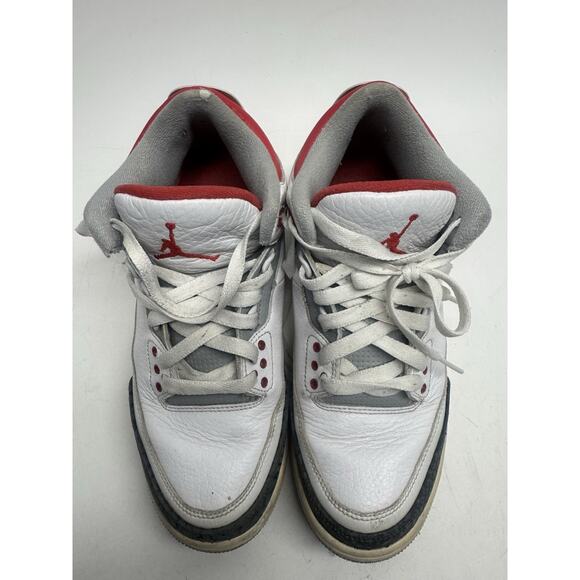 Nike Air Jordan 3 Retro OG 'Fire Red' 2013 Size 8 - 136064-120 - W/R/B - Picture 4 of 9